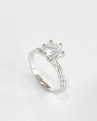 Valencia Moissanite Ring