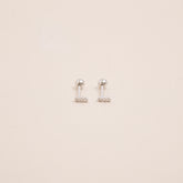 Mini Rigel Barbell Earrings