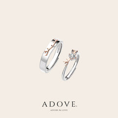 Deer Darling Couple Ring
