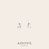 Christmas Theme Loving Reindeer Stud Earrings