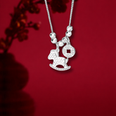 Wealth Trail Horse Necklace