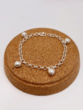 Large Heart Bells Baby Anklet / Bracelet