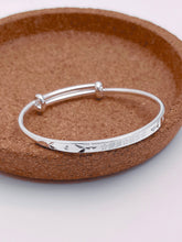 S990 Grow Up Healthy Baby Bangle 足银健康成长宝宝手镯