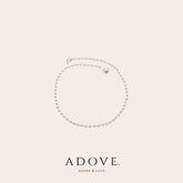 S990 Diamond Cut Beads Anklet