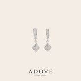 Divine Drop Huggies Earrings