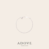 Solid Rope Chain Bracelet 7.5mm