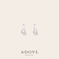 Hearts Huggies Earrings (13mm)