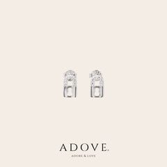 Dainty Lock Earrings