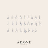 Dainty Alphabet Pendant