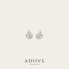 Sadie Swan Stud Earrings