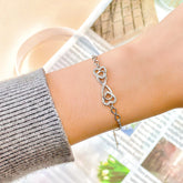 Love Note Dainty Heart Bracelet