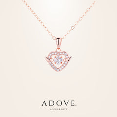 Angel Heart Beating Necklace