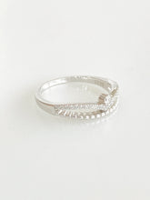 Ellie Elegance Tiara Ring – rhodium plated 925 sterling silver ring for women, image 2