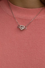 Winged Heart Beating Necklace