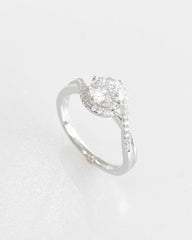Aster Moissanite Ring
