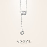 Alice Roulante Tassel Necklace (Silver & Rose Gold)