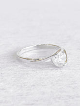 Sylvie Bypass Solitaire Ring – 925 sterling silver ring for women, image 2