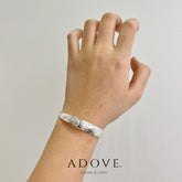 S990 Adjustable Delphine Blooms Bangle