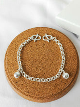 特粗款 999 足银 不会断5.0mm宝宝手脚链 Specially Made Thickness 5.0mm S999 Baby Anklet / Bracelet