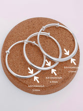 S999 Plain Baby Bangles “足银光面宝宝手镯”