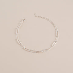 Solid-Link Bracelet in Silver 925