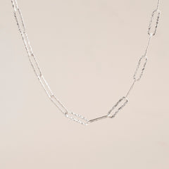 Solid-Link Necklace