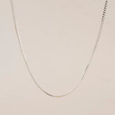 Curb Chain Necklace 990 Silver