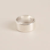 Flat 999 Plain Ring 8mm N
