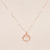 Blessed “Ru Yi” Necklace – rhodium or rose gold plated 925 sterling silver pendant necklace, image 3