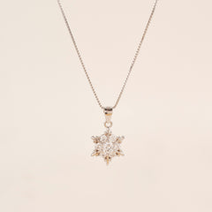 Eira Snow Flake Necklace