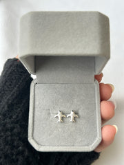 Aeroplane Stud Earrings