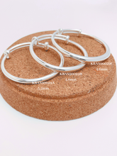 S999 Plain Baby Bangles “足银光面宝宝手镯”