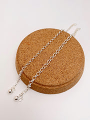 Empty Baby Anklet Chain (4.0mm / 3.5mm)
