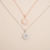 Fleur Dancing Stone Necklace