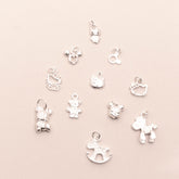 S925 Baby Anklet's Cartoon Charms
