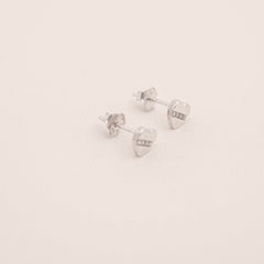 Dainty Heart Earrings
