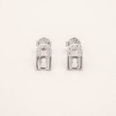 Dainty Lock Earrings