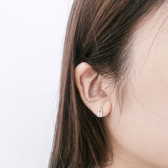 Dainty Lock Earrings