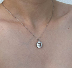 Fleur Dancing Stone Necklace