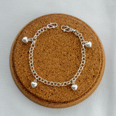 Heart Bells Anklet / Bracelet