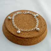 Heart Bells Anklet / Bracelet