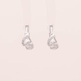 Hearts Huggies Earrings (13mm)