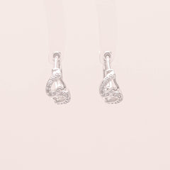 Hearts Huggies Earrings (13mm)