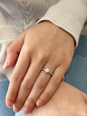 Lyra Moissanite Ring