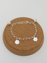 4.0mm Safe & Sunflower with Large Bells Baby Anklet / Bracelet