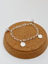 4.0mm Safe & Sunflower with Large Bells Baby Anklet / Bracelet