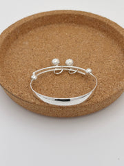 Plain Flat Kids Bangle