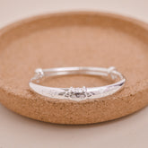 S999 Adjustable Safe & Happy Dragon Baby Bangle