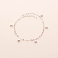 Little Heart Bells Anklet
