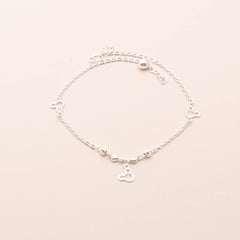 Lovely Mickey Charm Anklet